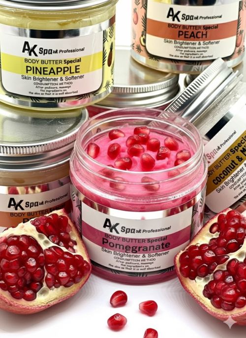 کره اسپشیال بدن برندAK رایحه انار