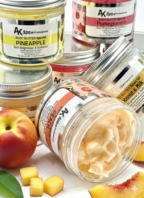 کره بدن اسپشیال برند AK رایحه هلو