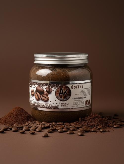 شوگر اسکراب برندAK رایحه قهوه ۲ کیلویی
