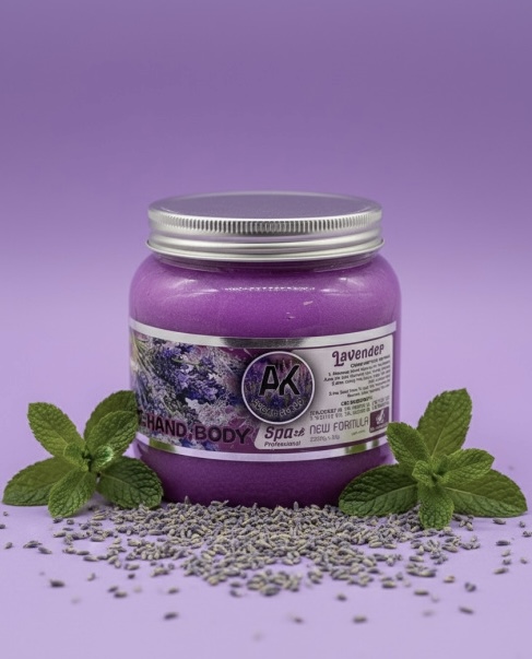 شوگر اسکراب برندAK رایحه لوندر ٢ کیلویی