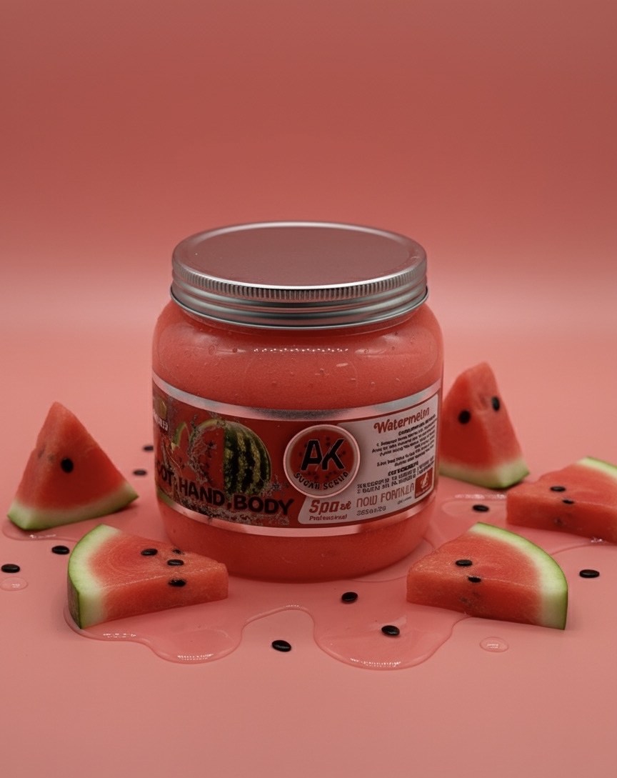 اسکراب شکری برندAK رایحه هندوانه ۲ کیلویی