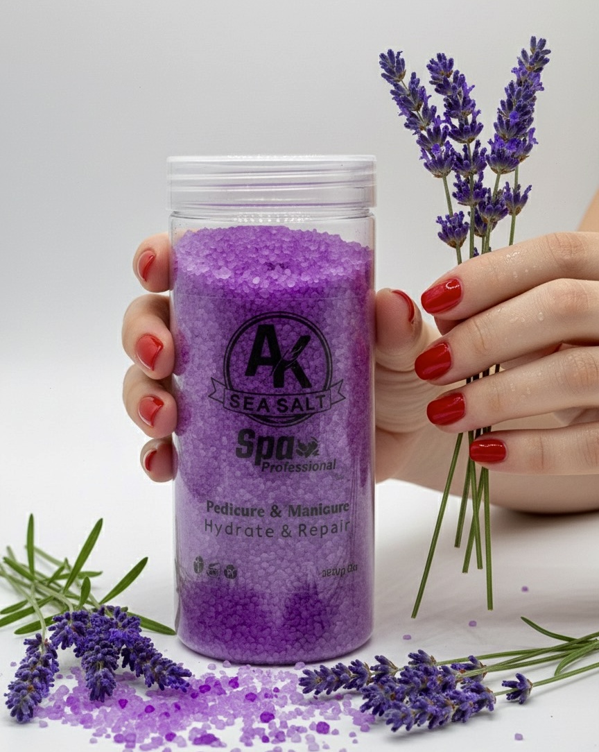 نمک دریایی برندAK رایحه لوندر