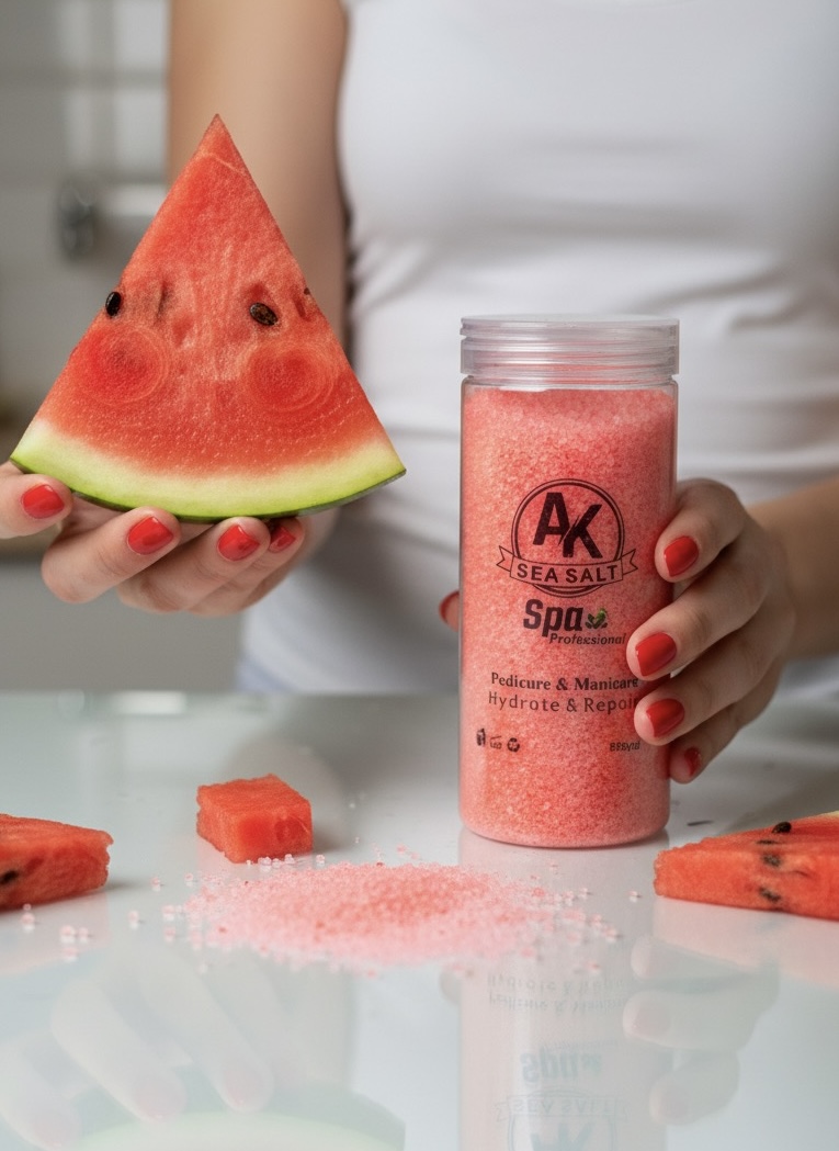 نمک دریایی برندAK رایحه هندوانه