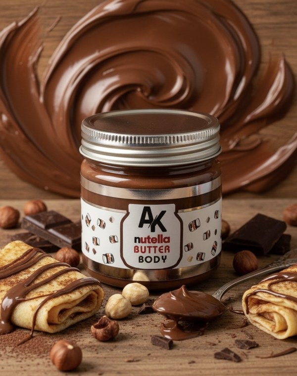 کره بدن برند AK رایحه نوتلا