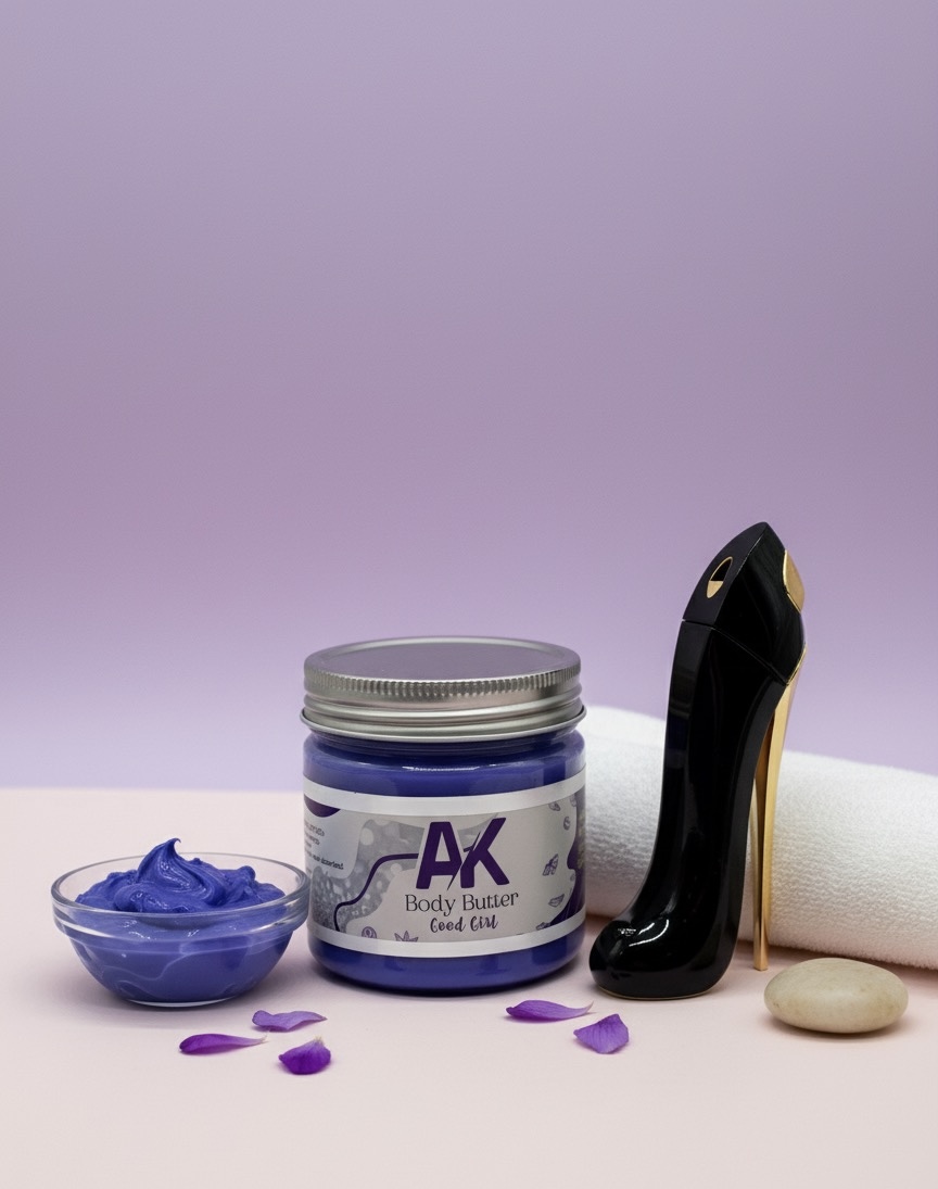 کره بدن برندAK رایحه عطری گودگرل