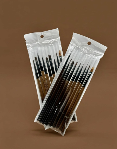 قلم طراحی ناخن ست ٩ عددی