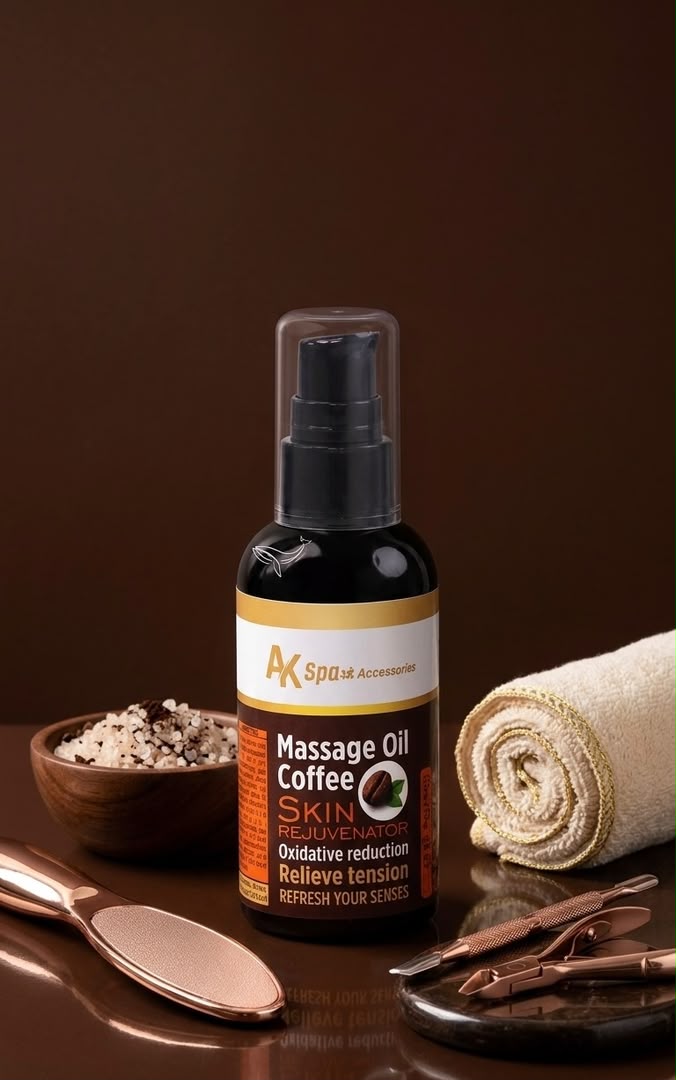 روغن ماساژ AK با عصاره قهوه