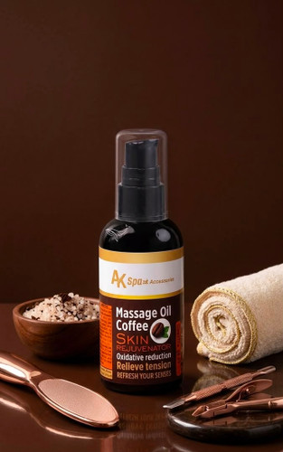 روغن ماساژ AK با عصاره قهوه