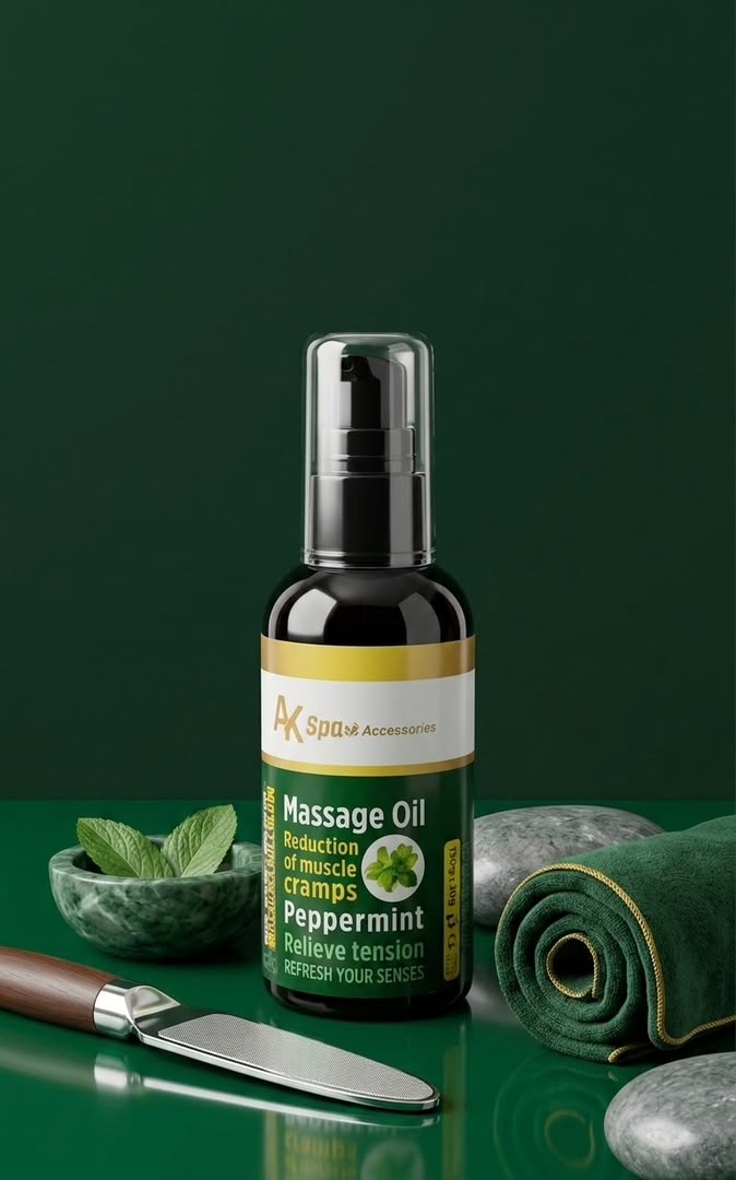 روغن ماساژ AK با عصاره نعنا